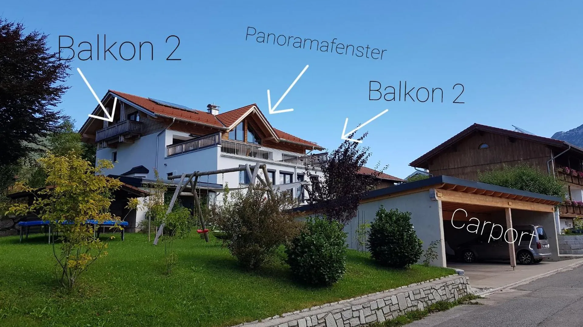 Apartment Ferienwohnung Gelb - Chiemgau Karte Inzell