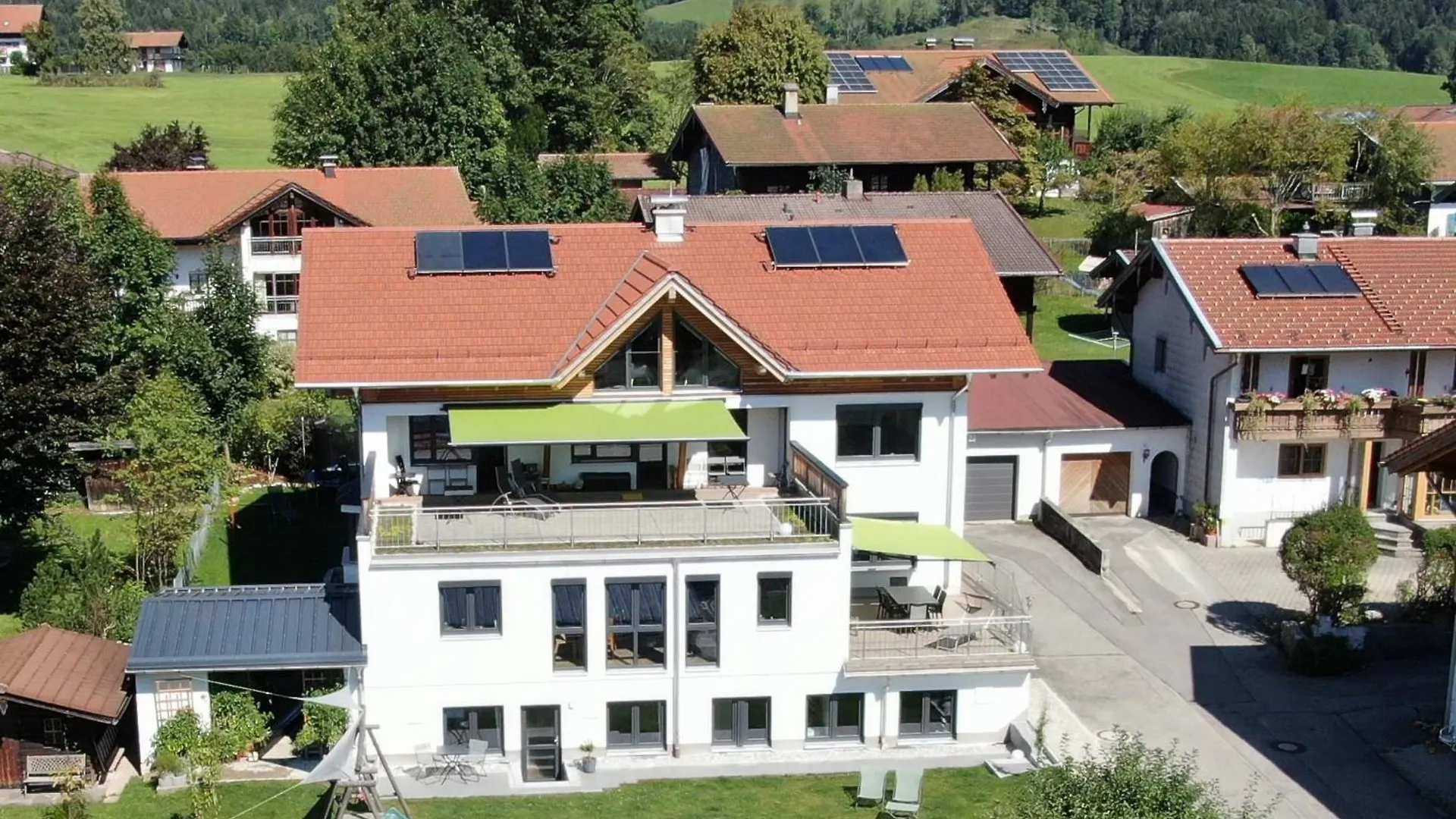 Apartment Ferienwohnung Gelb - Chiemgau Karte Inzell